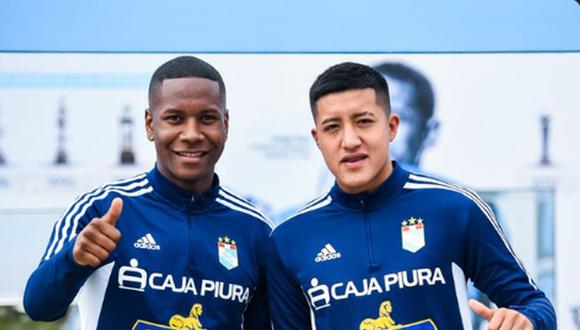 Adrián Ascues y Jostin Alarcón, flamantes refuerzos rimenses en La Florida. | Foto: Sporting Cristal