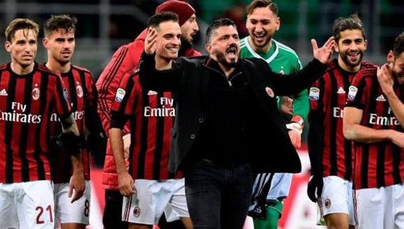 El TAS anuló la exclusión del Milan de la próxima Europa League. (Foto: AFP)