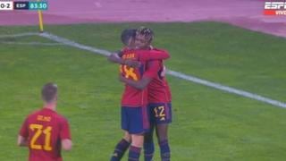 Nico Williams consiguió el tercer gol de España vs. Jordania a poco del Mundial Qatar 2022 | VIDEO