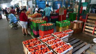 Abastecimiento de alimentos en mercados mayoristas de Lima creció 1,3% al cierre de 2020