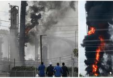 Texas: Gran incendio consume planta de ExxonMobil y deja al menos seis heridos
