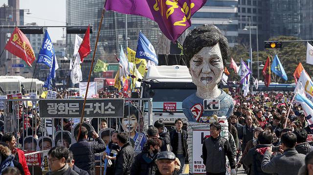 Destitución de Park Geun-hye provoca marchas en Corea del Sur - 3