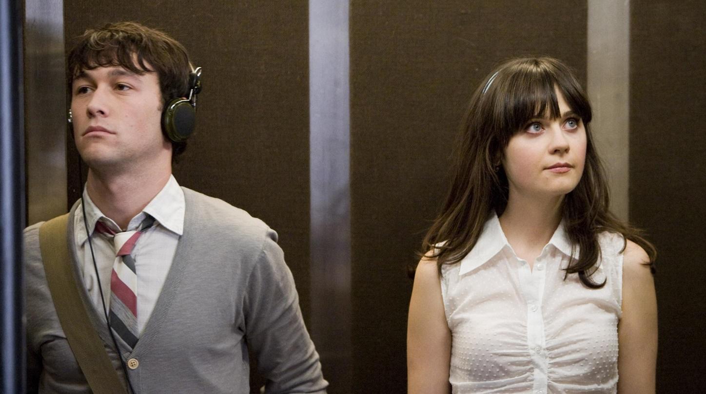 "500 días con ella" es una de las películas más aclamadas de Zooey Deschanel y Joseph Gordon-Levitt. Foto: Difusión.