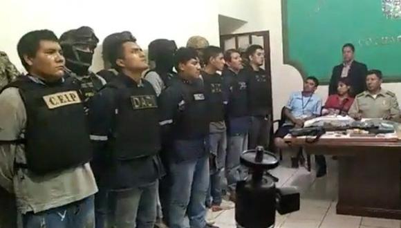 Bolivia: 6 peruanos son arrestados cuando intentaban robar cerca de 4,5 millones de dólares. Foto: Twitter @Pol_Boliviana
