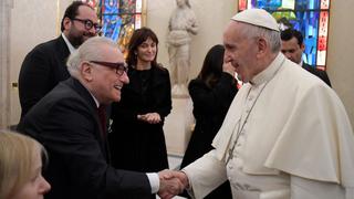 Martin Scorsese tuvo encuentro con el papa Francisco en Roma