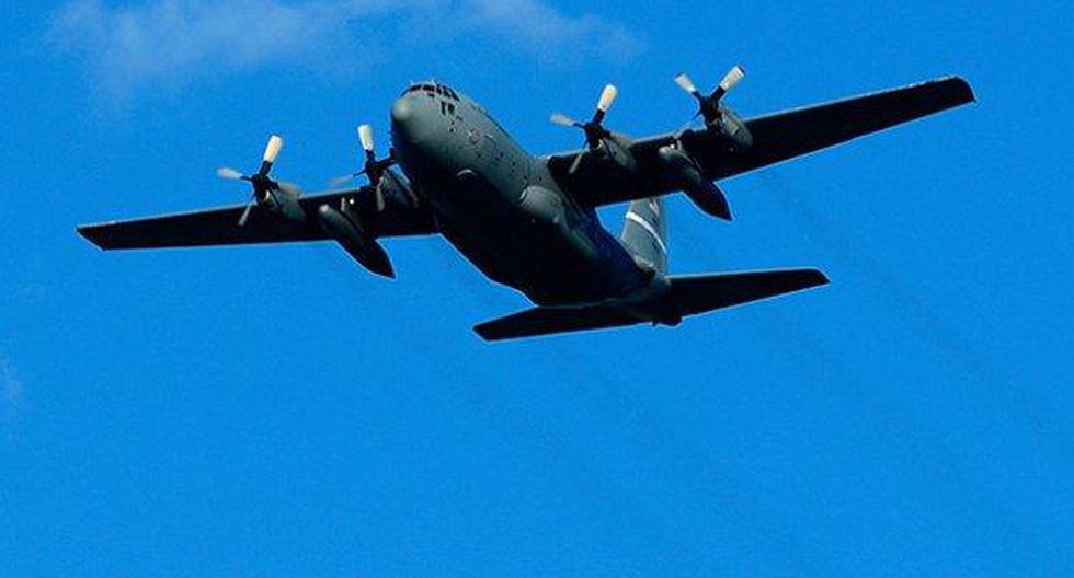 El Departamento de Defensa de Estados Unidos ha mostrado un lanzamiento de drones desde el avión de transporte militar C-130 Hércules, informa The Drive. (Foto: Getty Images)