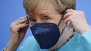 Angela Merkel está preocupada por la dinámica “exponencial” de las infecciones por coronavirus