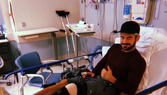 Zac Efron se recupera de accidente (Foto: Instagram)