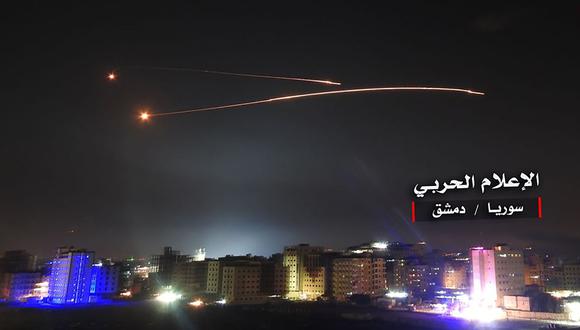 Israel lanza ataques a gran escala contra objetivos iraníes en Siria. (AFP).
