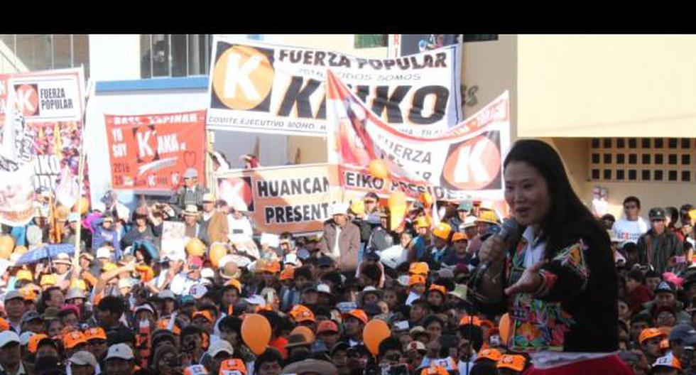 Ética no investigará a congresistas que fueron a mitín de Fujimori. (Foto: elcomercio.pe)