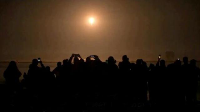 El módulo Dragon despegó a las tres de la mañana. (Foto: NASA)