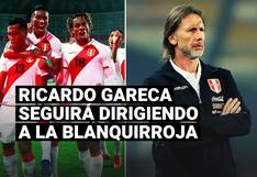 Juan Carlos Oblitas dejó claro el futuro de Ricardo Gareca al mando de la selección peruana