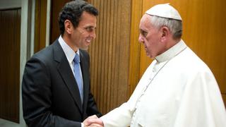 Papa Francisco recibió en el Vaticano a Henrique Capriles