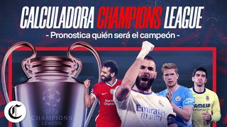 Calculadora, Champions League 21/22: ¿Qué equipo será el campeón de la Liga de Campeones? | ESPECIAL