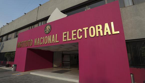 edificio del Instituto Nacional Electoral (INE), el 10 de abril de 2023, en la Ciudad de México. Foto: EFE/ Isaac Esquivel Archivo
