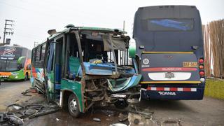 Panamericana Norte: un muerto y al menos 20 heridos deja múltiple choque de ocho vehículos