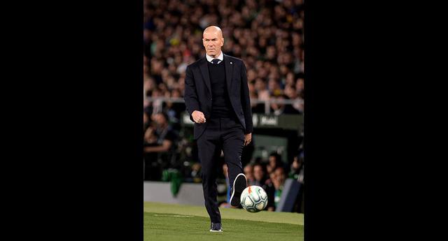 Zinedine Zidane es entrenador de Real Madrid. (Foto: AFP)