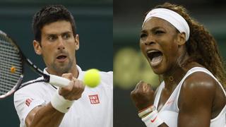 Novak Djokovic y Serena Williams no dan tregua en Wimbledon