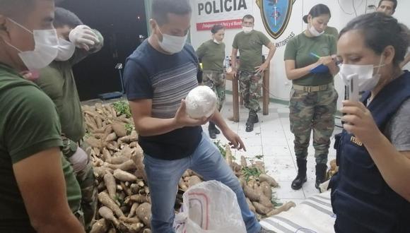 Eran 39 paquetes con pasta básica de cocaína que estaban precintados y pesaban, exactamente, 31.200 kilogramos. (Foto: PNP)