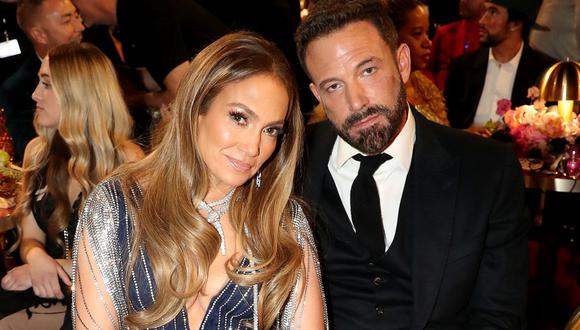Jennifer Lopez arrasó en los Grammys 2023 con su glamuroso vestido de Gucci. (Foto: Johnny Nunez/Getty Images for The Recording Academy)