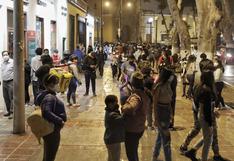 Barranco: principales calles del distrito presentaron aglomeraciones a pocas horas de la inmovilización social del domingo