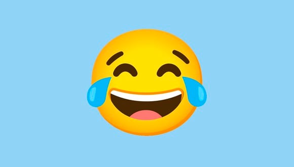 Esto es lo que significa el emoji de la carita riéndose a carcajadas mientras derrama lágrimas en WhatsApp. (Foto: Emojipedia)
