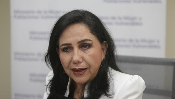 Ministra Montenegro se refirió al caso de Solsiret Rodríguez. (Foto: GEC)