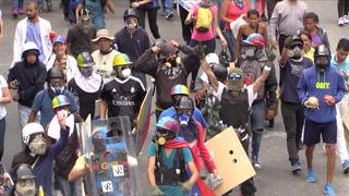 Venezuela: Conoce a los "guarimberos", los enmascarados que protestan contra Maduro [VIDEO]