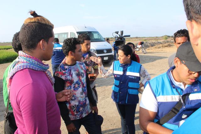 Intervienen a más de 150 ciudadanos de origen venezolano debido a que ingresaron de manera irregular al territorio por la frontera en Tumbes. (Foto: Difusión)