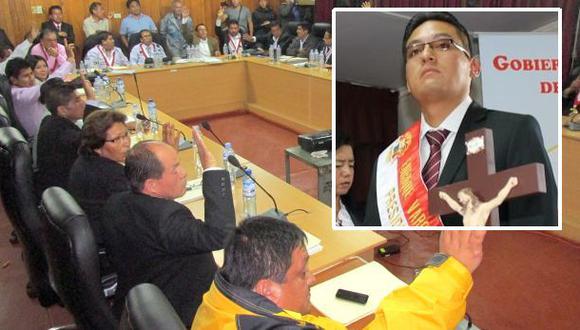 Consejo recomienda a Enrique Vargas asumir gobernación regional