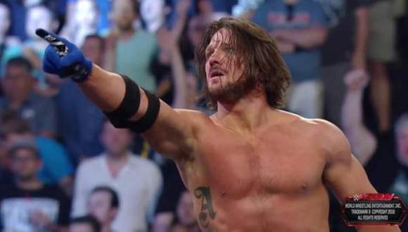 WWE Raw: Aj Styles ganó batalla estelar y retará a Roman Reigns