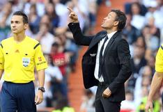 Luis Enrique, DT de Barcelona: “Real Madrid ganó merecidamente”