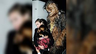 La ternura de la hija de Carrie Fisher en el Día de Star Wars