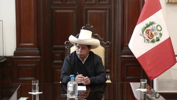 De acuerdo a la Secretaria de Prensa de la Presidencia, la comunicación del mandatario Pedro Castillo será para brindar un mensaje por Navidad “al pueblo peruano”. (Foto: Presidencia)