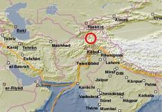 Terremoto de 6 grados sacude frontera entre Tayikistán y Afganistán
