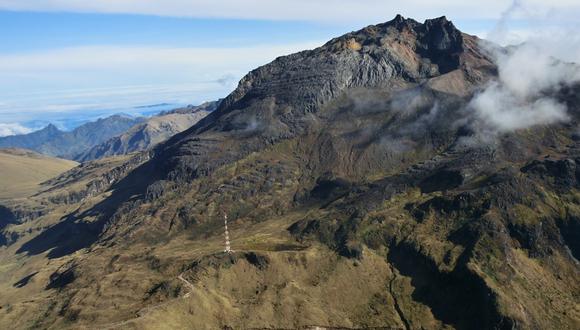 Foto de archivo | El volcán Chiles registra enjambre sísmico en frontera de Colombia y Ecuador. (Foto: igepn)