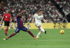 Real Madrid venció sobre la hora a Barcelona en el clásico de LaLiga