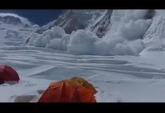 Nepal: Así fue la avalancha en el Everest tras terremoto (VIDEO)