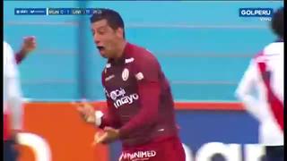Universitario de Deportes vs. Deportivo Municipal: Federico Alonso marcó el 2-0 para los ‘cremas’ en la Liga 1 | VIDEO