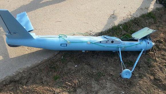 Uno de los drones de Corea del Norte que atravesaron la frontera en el pasado. Esta vez Seúl no logró interceptar ninguno. (Getty Images).
