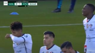 Julián Quiñones abrió el marcador en favor de Atlas vs. Chivas por el Clásico Tapatío | VIDEO