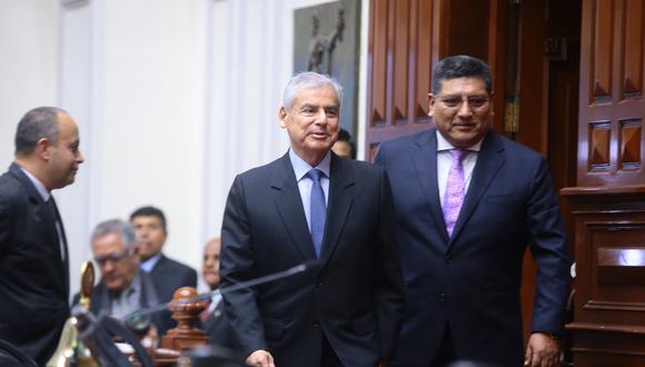 César Villanueva asumió la presidencia del Consejo de Ministros con la llegada de Martín Vizcarra a la presidencia y tras la renuncia de Pedro Pablo Kuczynski (PPK). (Twitter: Congreso)