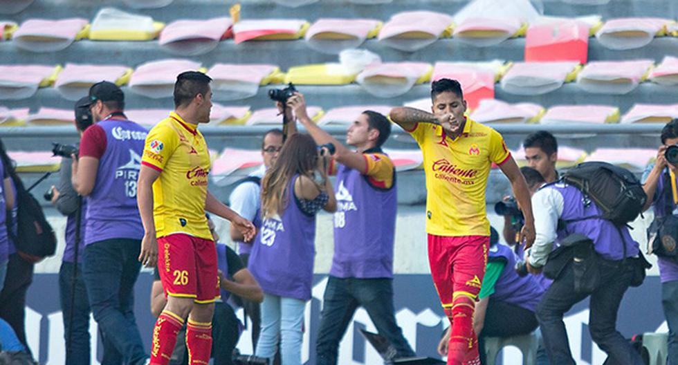 Con tres goles del Raúl Ruidíaz y uno de Andy Polo, el Morelia goleó 4-0 a los Pumas este sábado. (Foto: Telemundo / Video: Liga Bancomer)