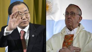 ONU saluda al papa Francisco: "Compartimos los mismos objetivos"