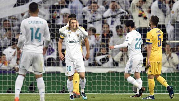Luka Modric contó que durante el descanso del partido ante Juventus los jugadores del Real Madrid recordaron lo que le pasó al Barcelona. (Foto: AFP)