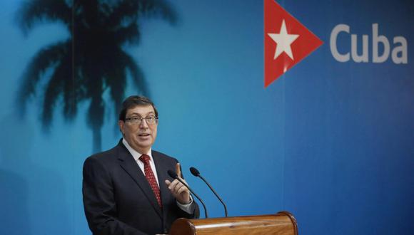 El canciller cubano Bruno Rodríguez “emplazó” al secretario de Estado estadounidense, Antony Blinken, a que reconozca o desmienta la autenticidad de la carta que exige “poner en libertad a los detenidos por ejercer el derecho a las protestas pacíficas”. (Foto: Alexandre Meneghini / Reuters / Archivo)