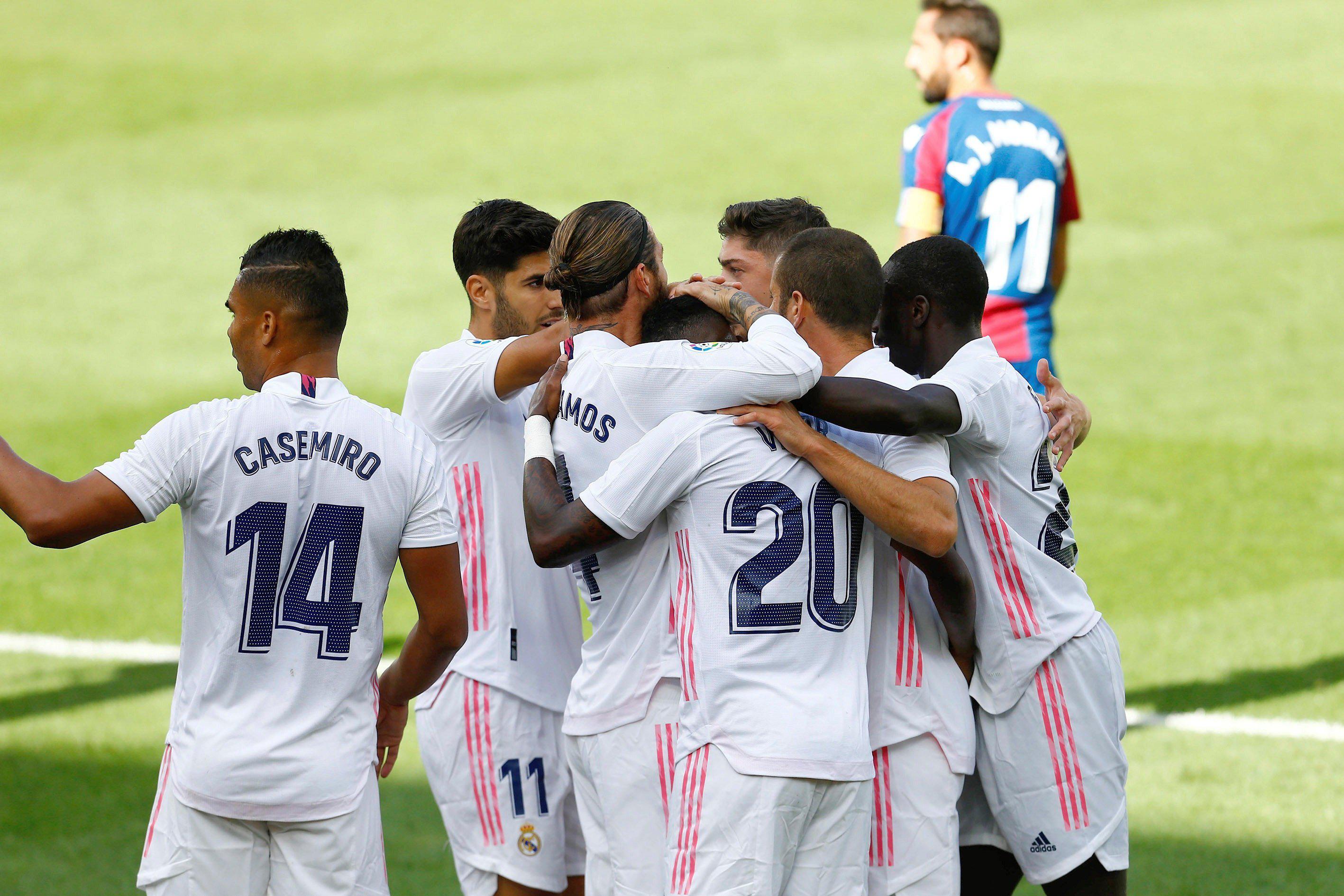 Real Madrid enfrentó al Levante por LaLiga