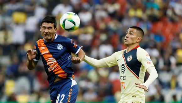 América venció 1-0 a Puebla la Liga MX en el Estadio Azteca. | Foto: EFE