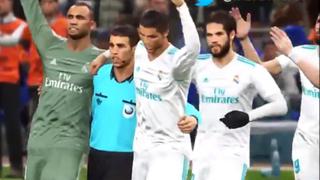 Facebook: árbitro celebra triunfo del Real Madrid en singular animación