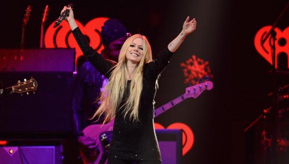 Avril Lavigne se presentará el próximo 5 de setiembre en el Arena Perú. (Foto: AFP)